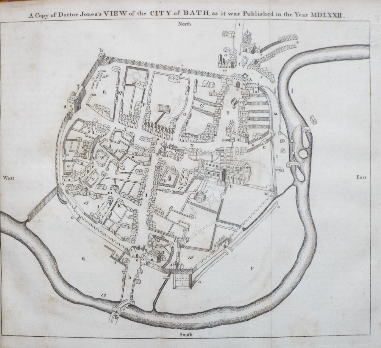 Map of Bath - Bath